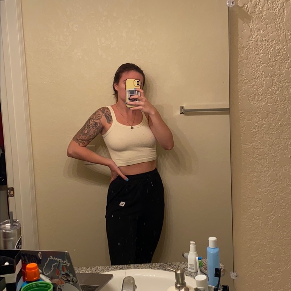 Black joggers